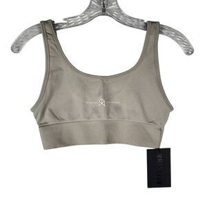Rawgear Sports Bra Women's Small Beige Gym Workout Athleisure NWT